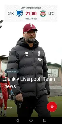 The Official Liverpool FC App android App screenshot 1