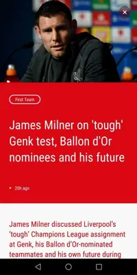 The Official Liverpool FC App android App screenshot 5